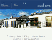 Tablet Screenshot of nord-house.pl